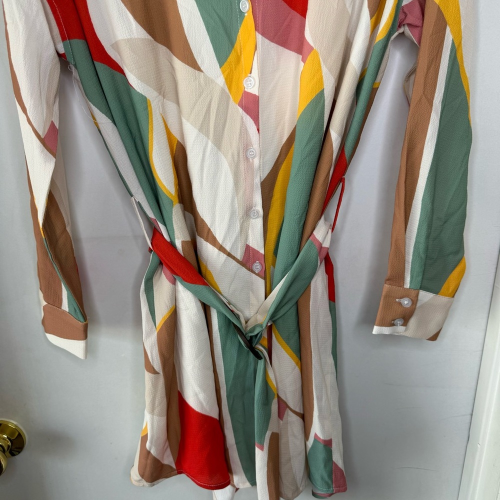 VICI Multicolored Belted Dress - Picture 5 of 7